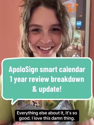 TikTok post by @ollierose_ for Apolosign. Caption reads: [...] highly recommend & I love this thing.....