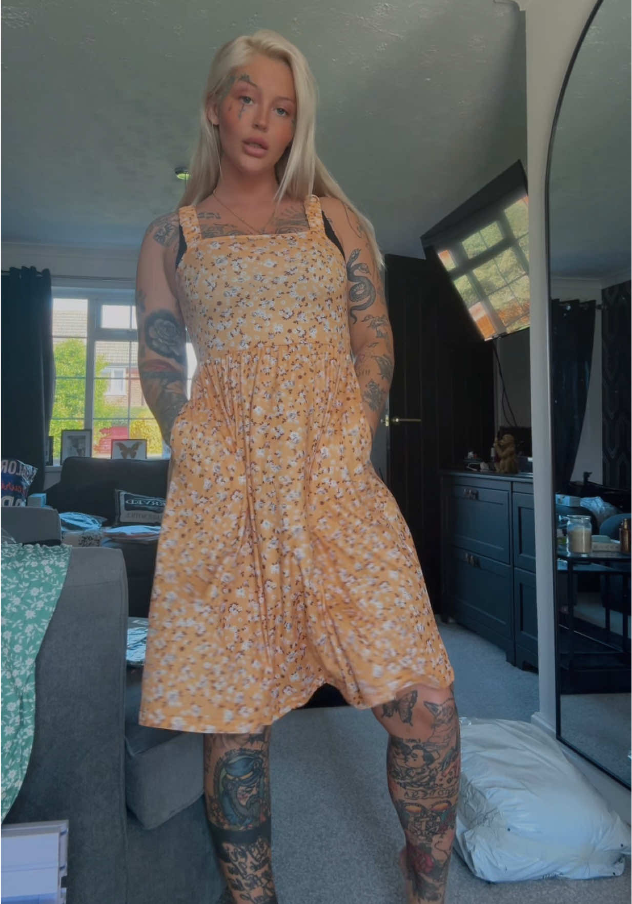TikTok post by @littlemissinkboxx for AvidLove. Caption reads: @Avidlove Shop #fashion #summerdress #ootd #fyp....