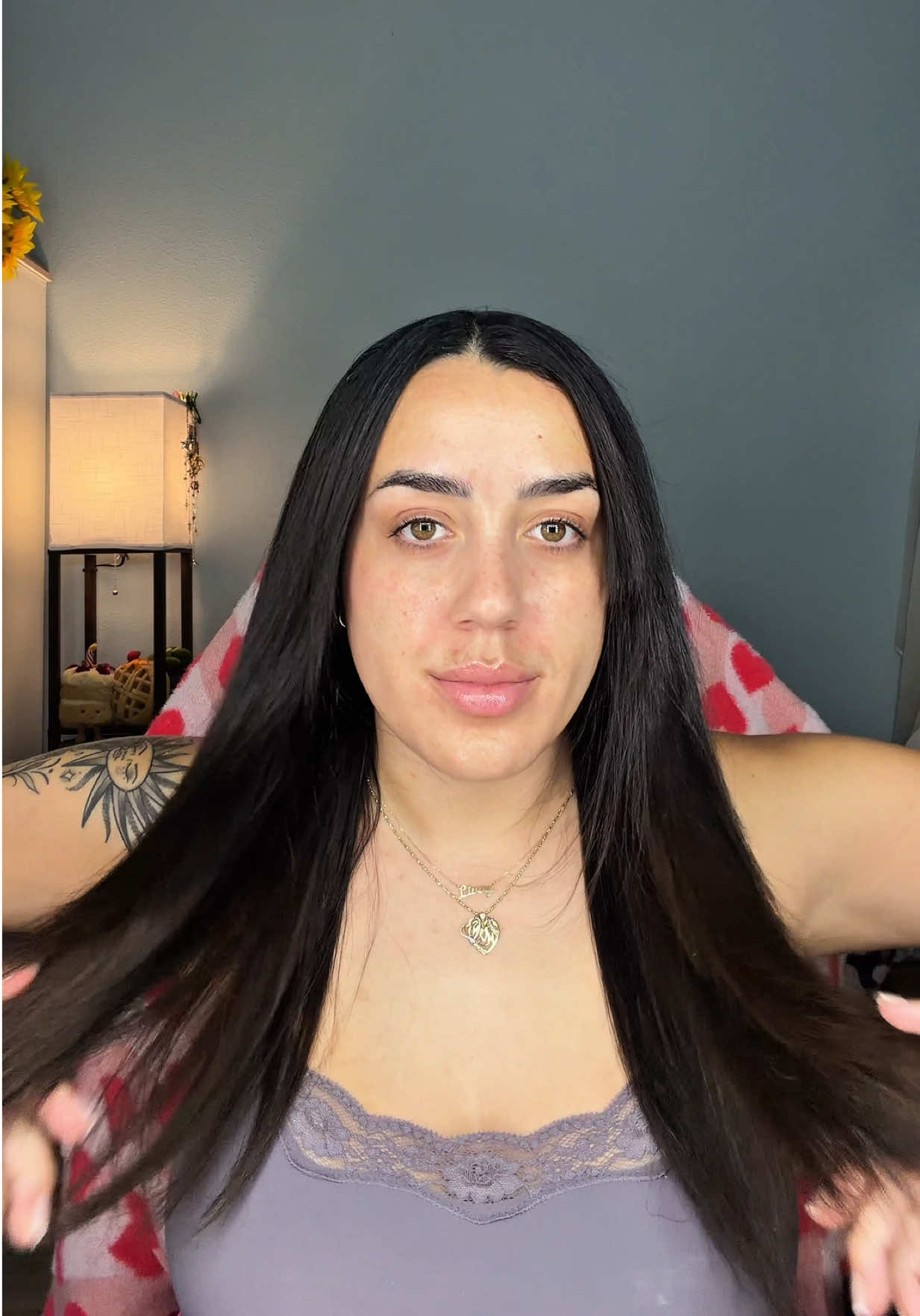 TikTok post by @aaliyahla for CLINSIS. Caption reads: Made my hair feel so soft 🙂‍↔️ @CLINSIS #hairmask....