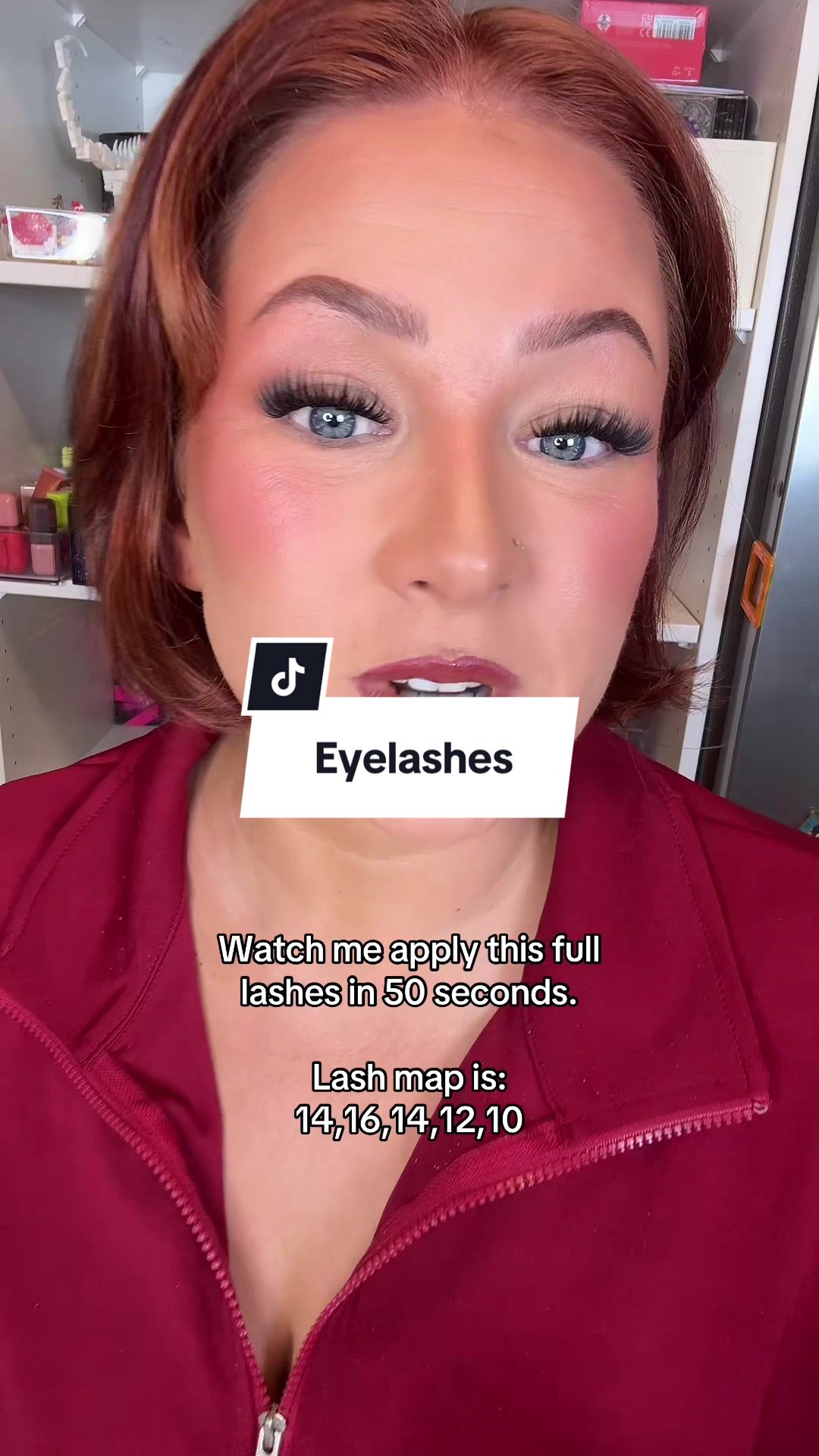 TikTok post by @shopwithcharlotte for UNICORN COSMETICS. Caption reads: Style S.T.F.U is the style and I mapped them from....