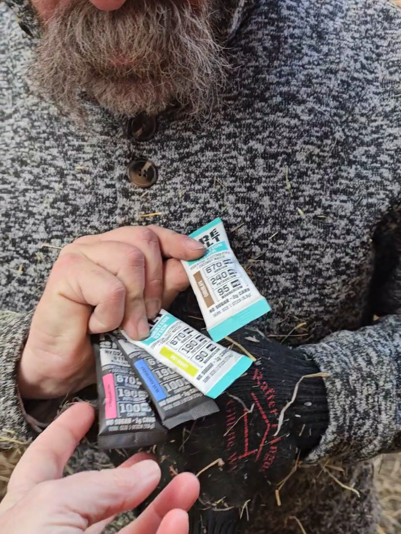 TikTok post by @ash.and.misty for Fire Science Nutrition. Caption reads: [...] #newyearnewme #firesalt @Fire Science....