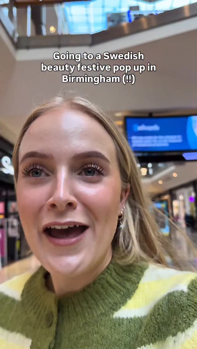 Instagram post by @kyrie_g_ for Oriflame. Caption reads: Ad THIS WAS THE CUTEST POP UP EVER😭😭 if you’re....