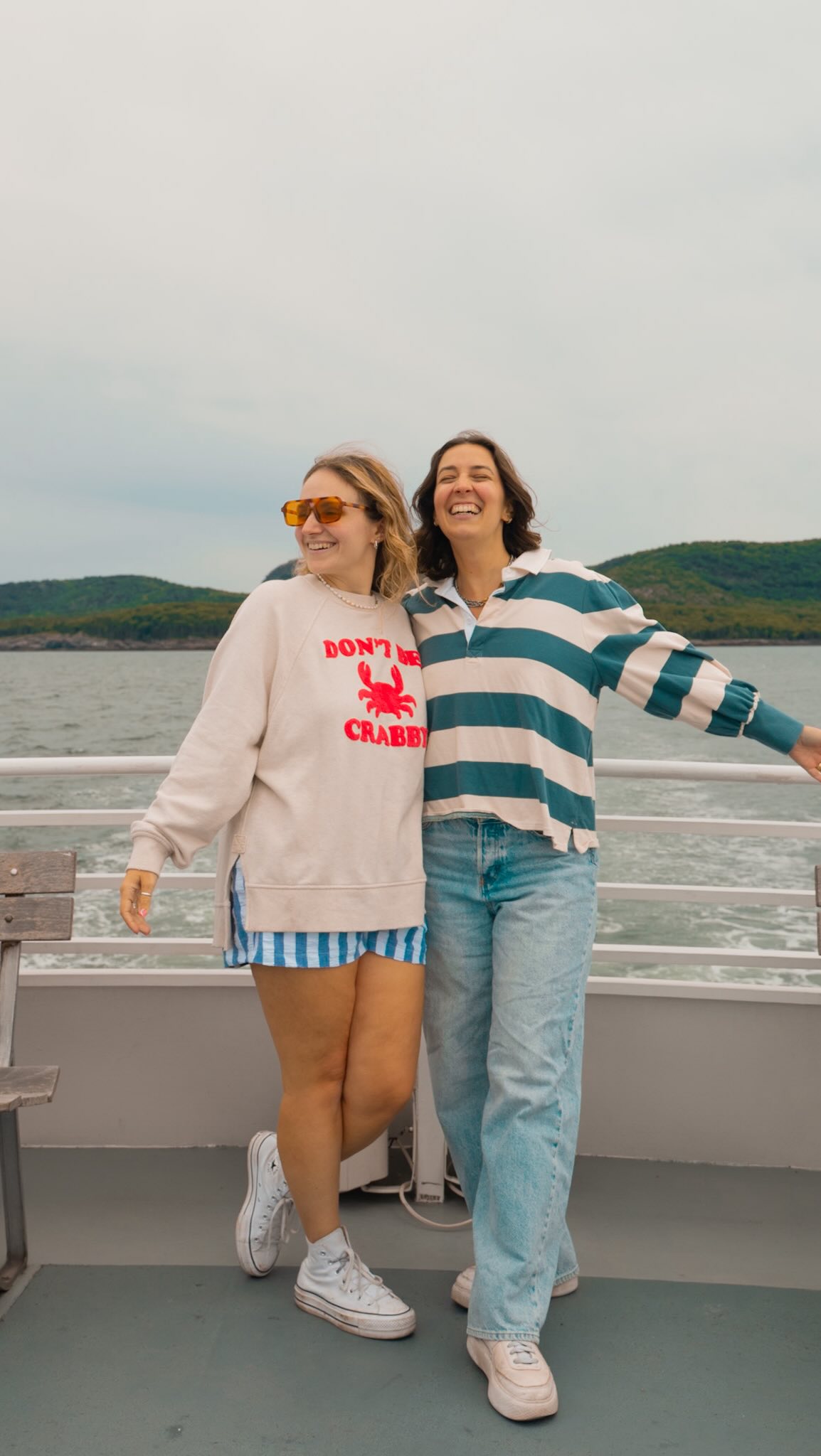 Instagram post by @27travels for Visit Maine. Caption reads: Welcome to Maine — one of our favorite LGBTQ+....