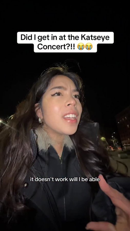 Instagram post by @angelina.pj for Jollibee. Caption reads: WILL I BE ABLE TO GET IN THE EXCLUSIVE KATSEYE....