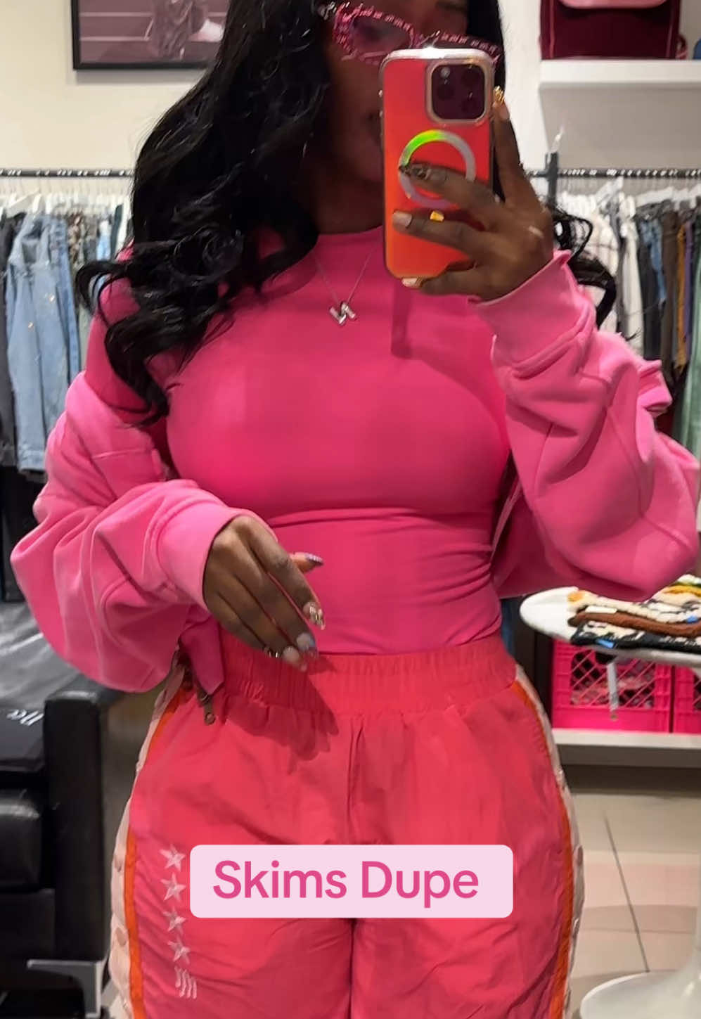 TikTok post by @its_ninjermarie for Automet. Caption reads: Staple tops are a must!! Gotta keep good shirts on....