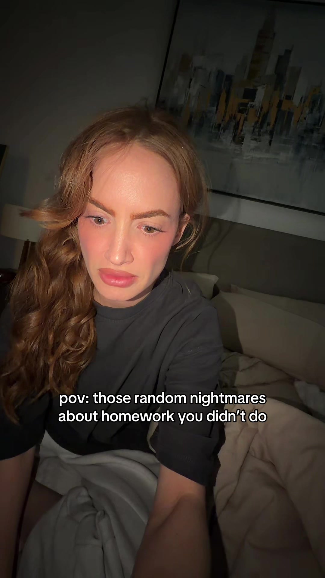 TikTok post by @haleyybaylee for Windows. Caption reads: [...] all your schoolwork done with Microsoft....