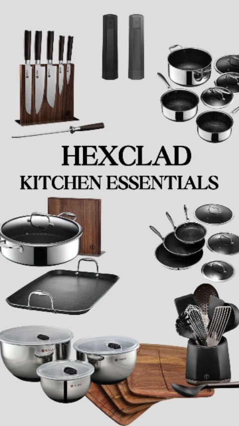 Instagram post by @luxuryyforless__ for HexClad. Caption reads: #sponsored

Shop the looks I love using the link....