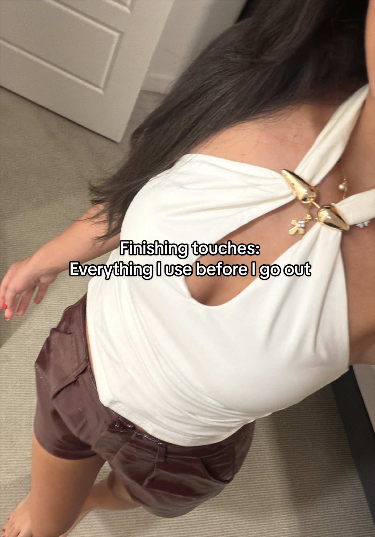 TikTok post by @ritacreates_ for Cyklar. Caption reads: [...] too much when it’s a night out @AMIKA:....