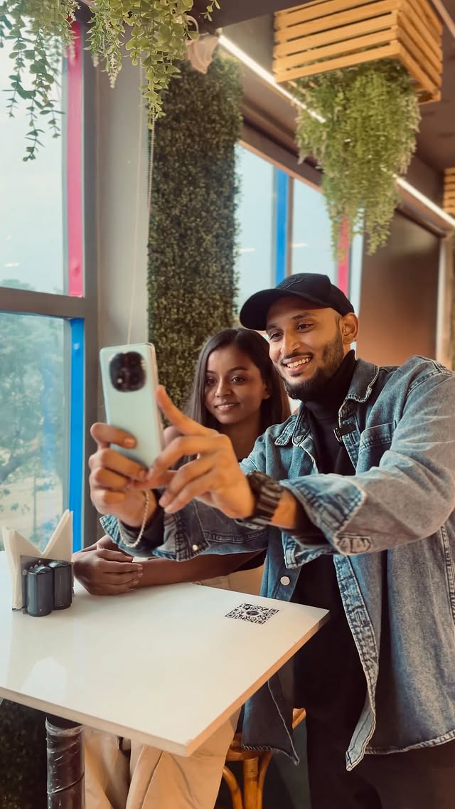 Instagram post by @wazid_mtbfreestyle for Xiaomi India. Caption reads: Click perfect pictures for the picture obsessed....