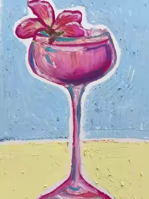 TikTok post by @happiness66655 for Meeden Art. Caption reads: [...] #oilpastel #meeden #satisfying #fyp....