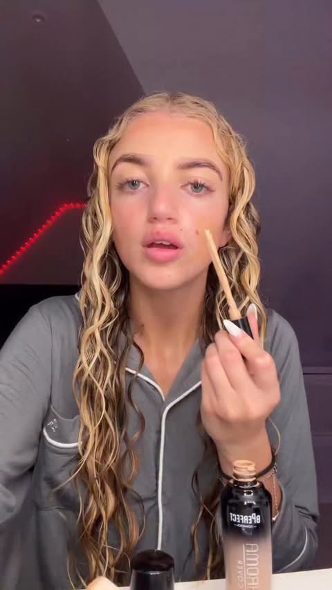 Instagram post by @princess_andre for BPerfect Cosmetics. Caption reads: GRWM for filming! 📸 

Obsessing over....