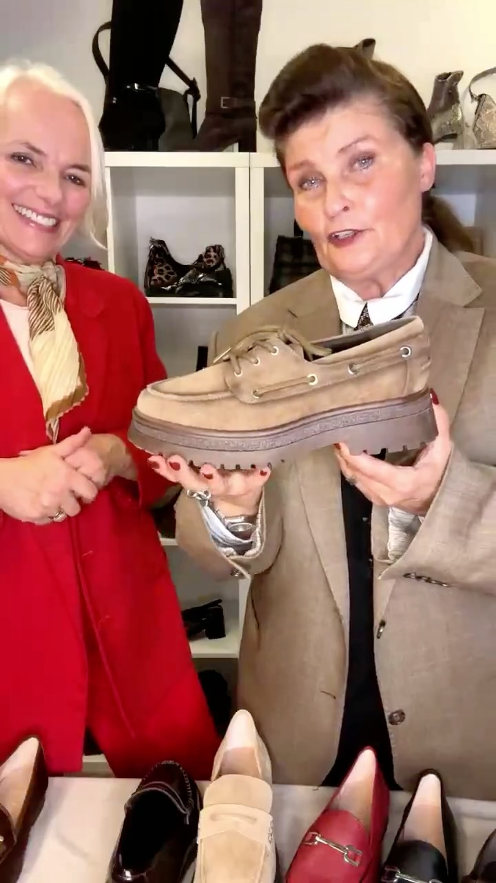 Instagram post by @hedvigander for Tamaris. Caption reads: Skotrender AW2025
Betalt samarbete med....