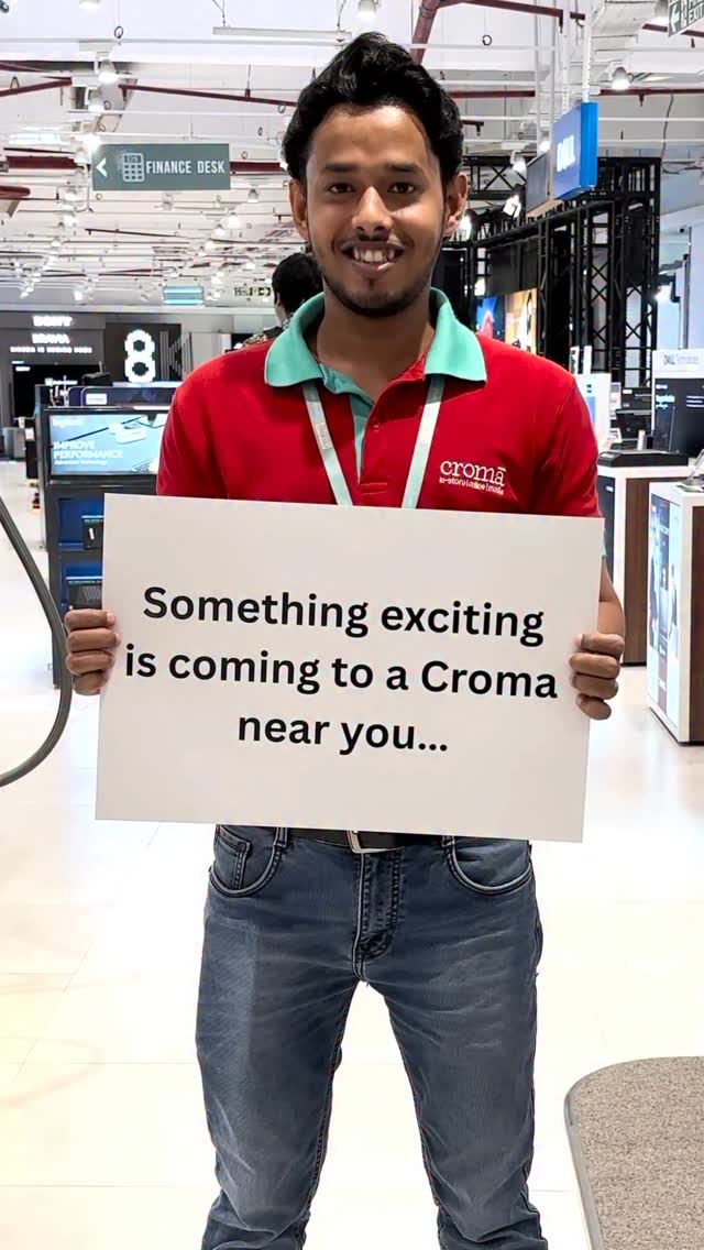 Instagram post by @unboxedbycroma for Croma. Caption reads: Time to meet your favourite creators and learn....