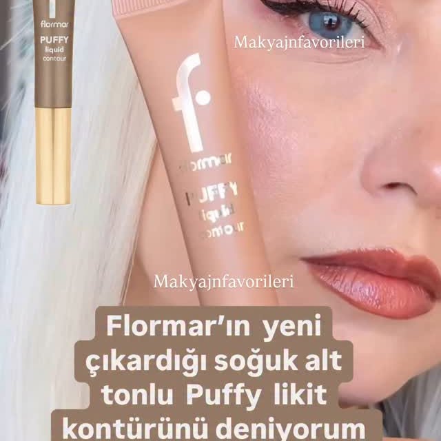 Instagram post by @makyajnfavorileri for Flormar. Caption reads: Uygulaması kolay içerisinde e vitamini ve çay....