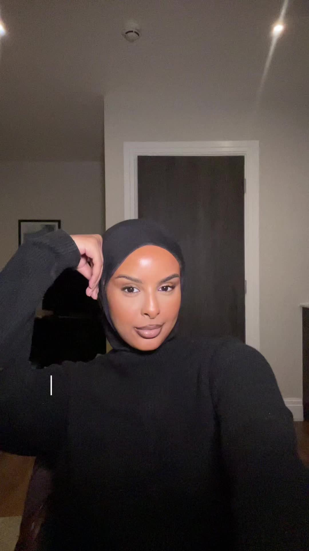 TikTok post by @_lavibes for Lumene. Caption reads: Recreated @Jordan no blush look & I love it😍 @YSL....