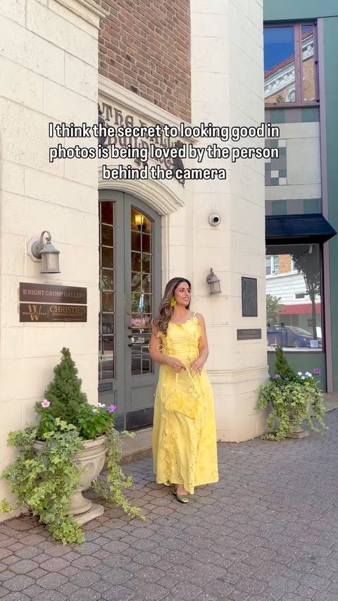 Instagram post by @roopsi_bansal for Sunfere. Caption reads: Romanticizing my outfit today From....