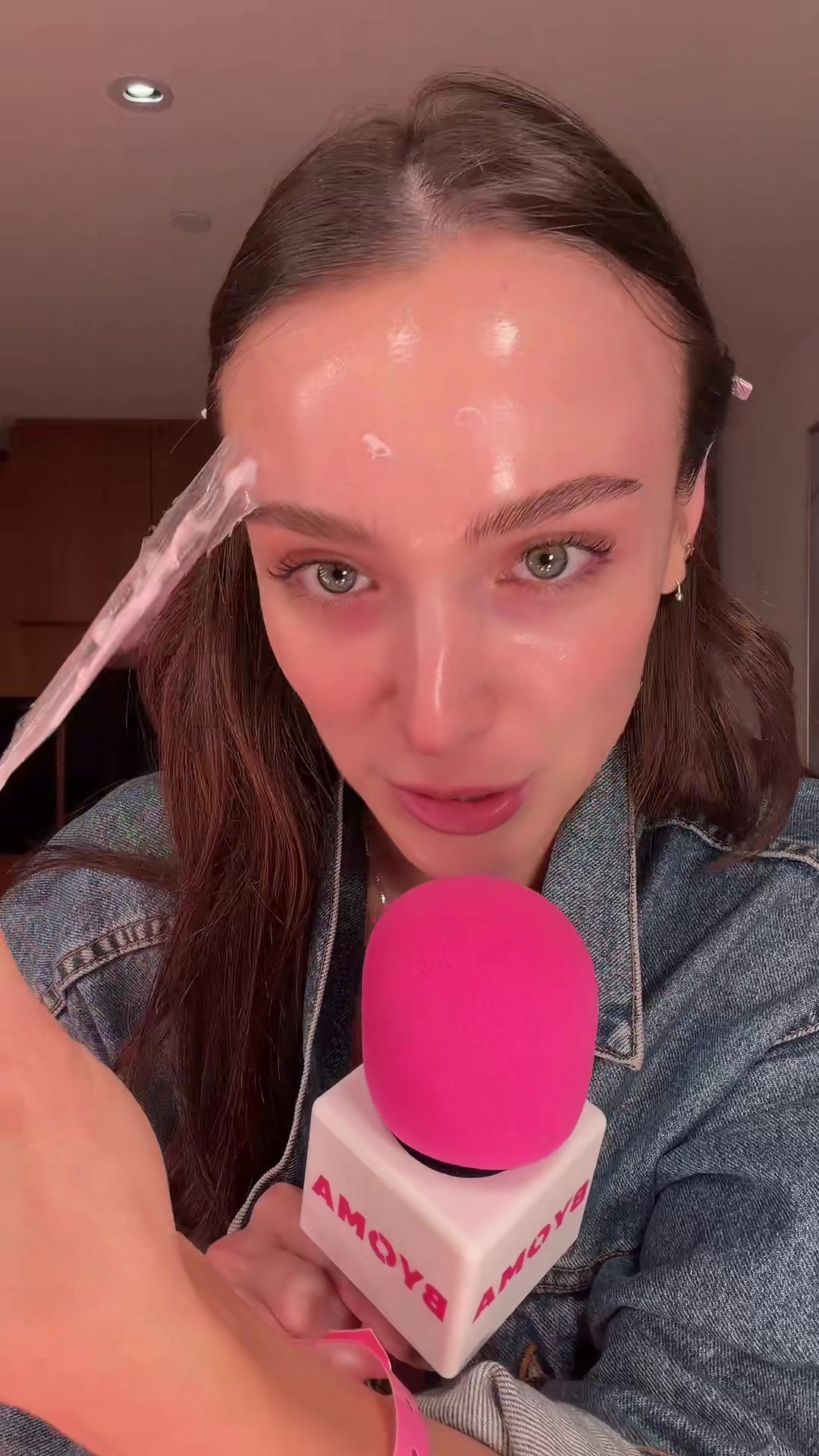 TikTok post by @mirandawillcry for BYOMA. Caption reads: Reprting live from the @byoma bowl - trying out....