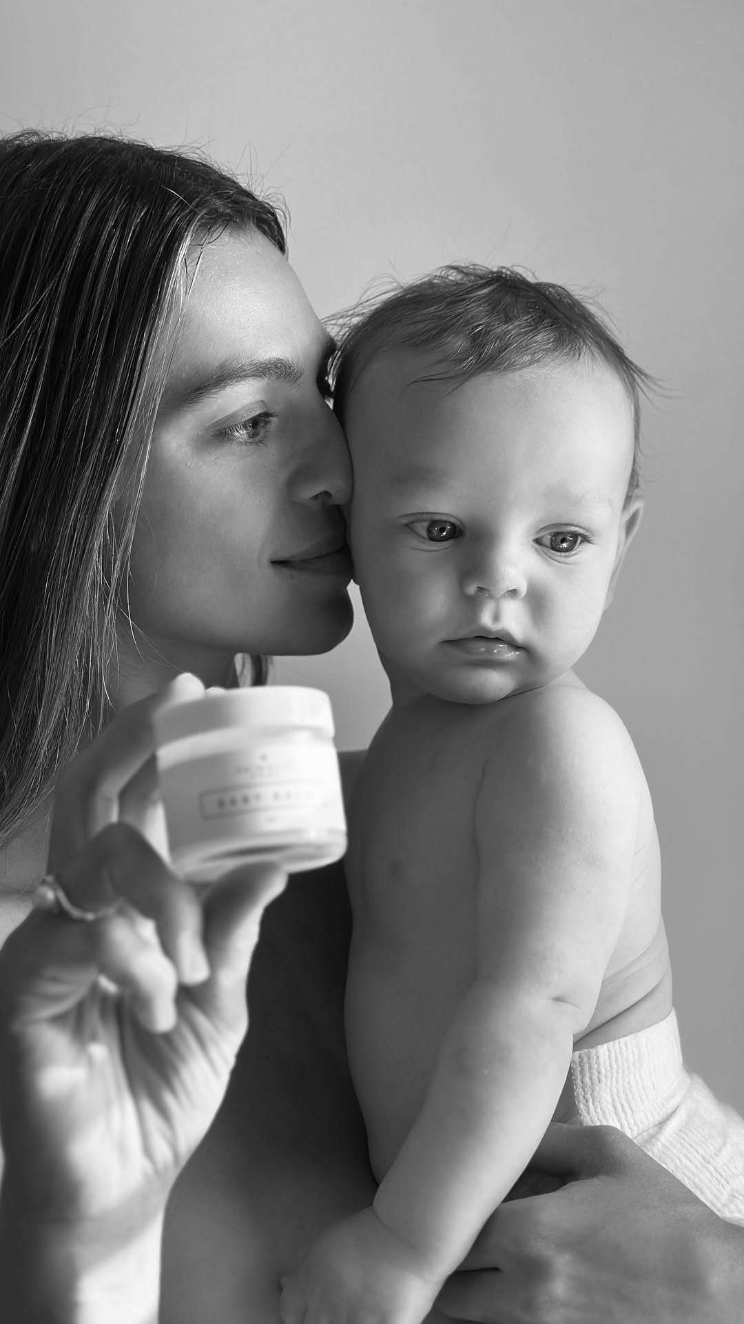 Instagram post by @ashleyellenhoward for Primally Pure. Caption reads: There is nothing worse than seeing your baby....