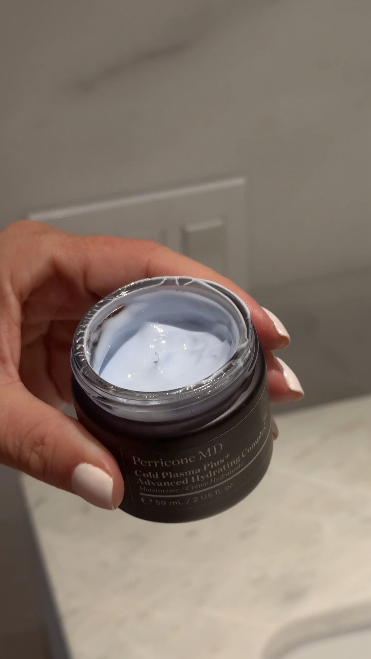 Instagram post by @sandralenasilverman for Perricone MD. Caption reads: I don’t get excited about just any skincare, but....