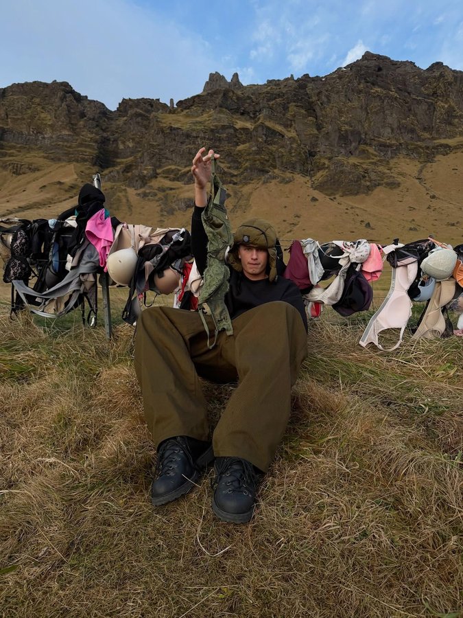 Instagram post by @loke_lund for 66°North. Caption reads: Reklame @66north @reykjavikroses.