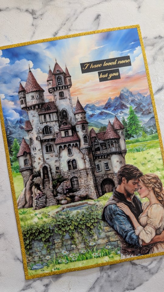 Instagram post by @shelleys.cozy.journal for eStarCase. Caption reads: 'Historical Romance' ❤️ Journal with me....