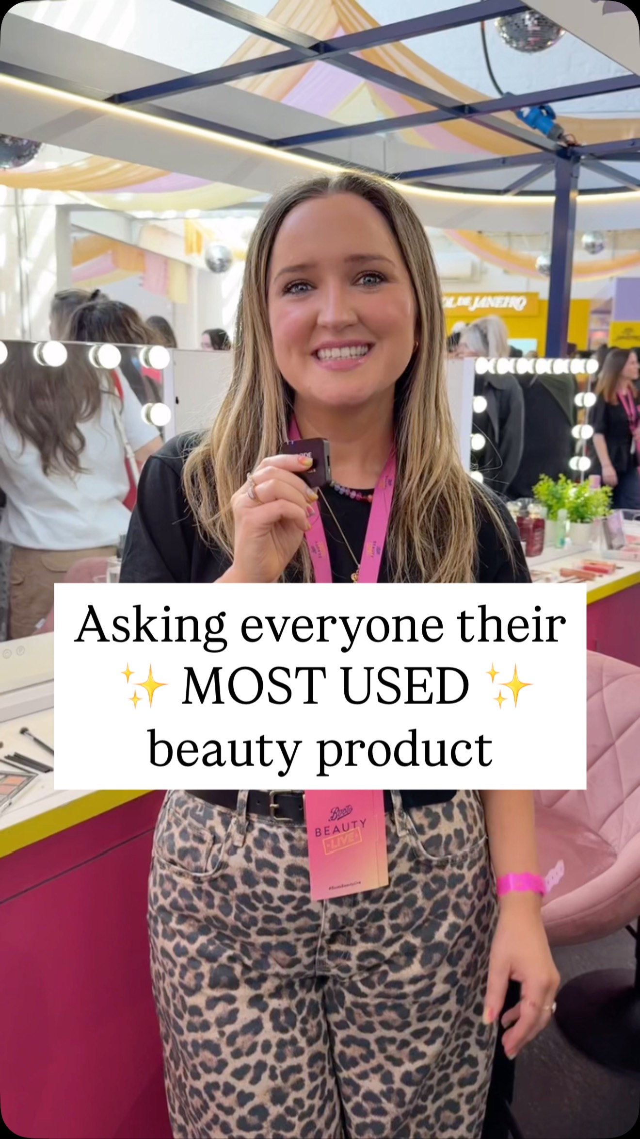 Instagram post by @rosegallagher for The Beauty Crop. Caption reads: Which beauty product do you always go back to? I....
