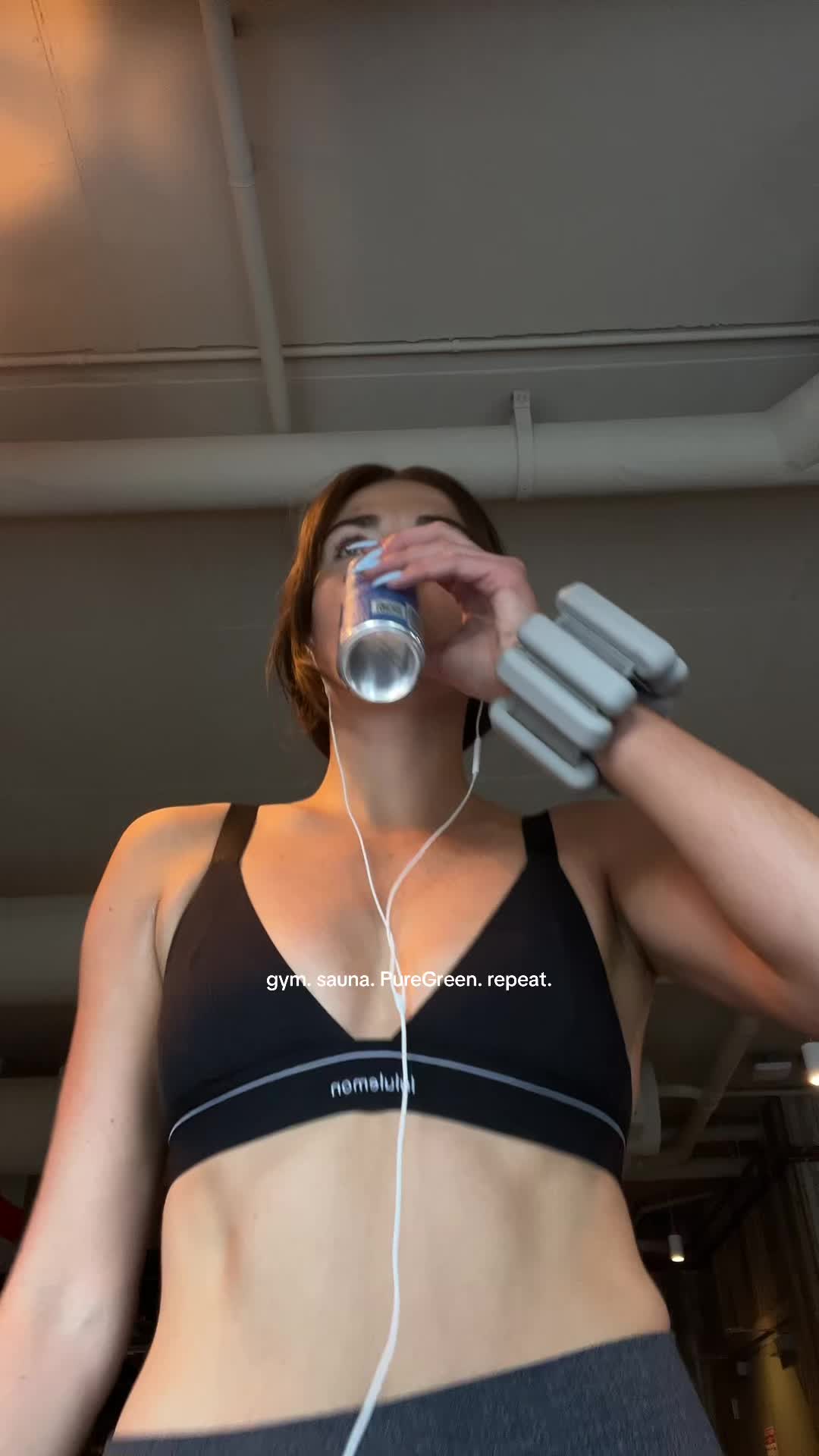 TikTok post by @alanadvorak for Bala. Caption reads: [...] #workoutroutine #workoutmotivation @BALA US.