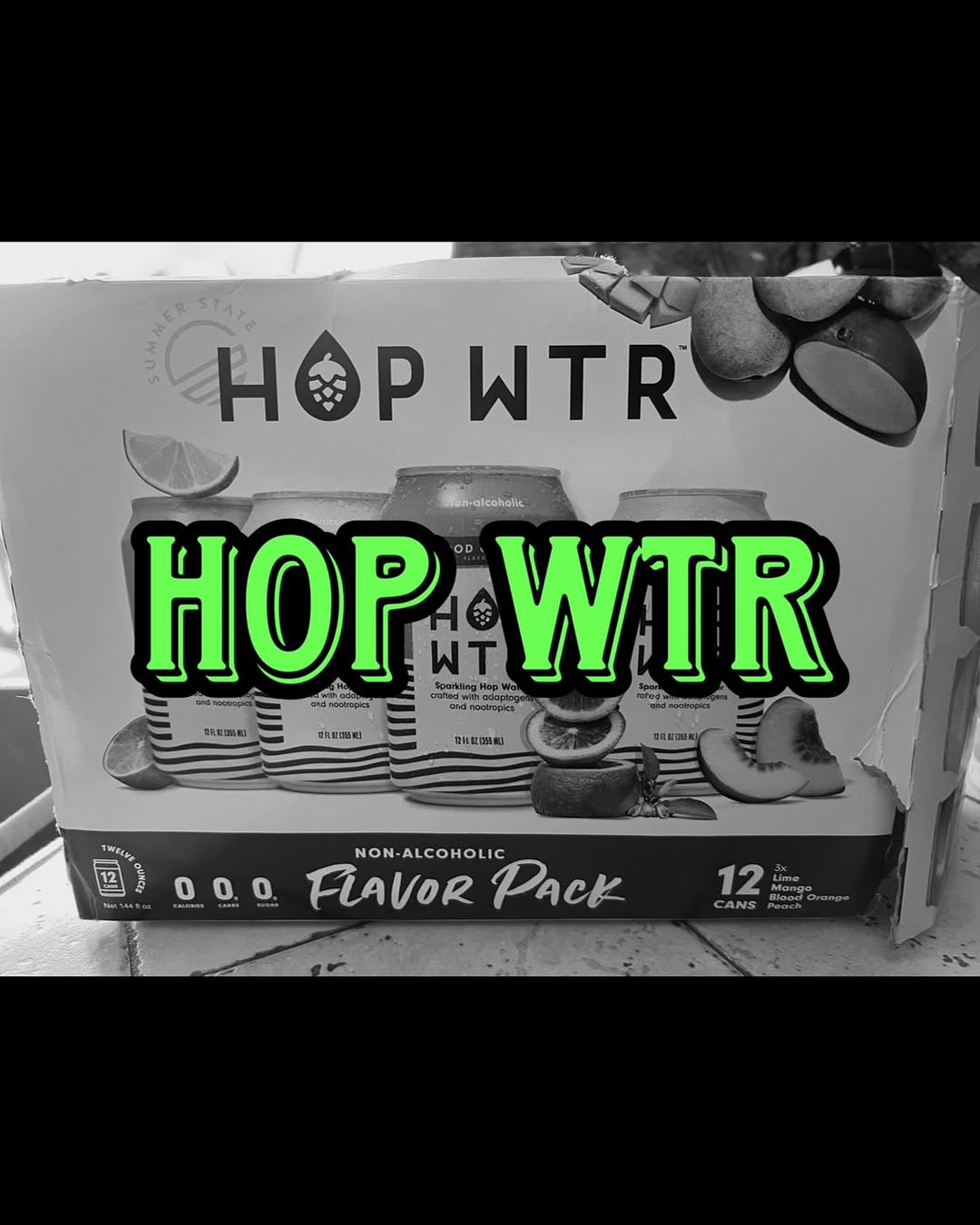 Instagram post by @impressedbybree for Hopwtr. Caption reads: #gifted @hopwtr @stackinfluence #hopwtr....