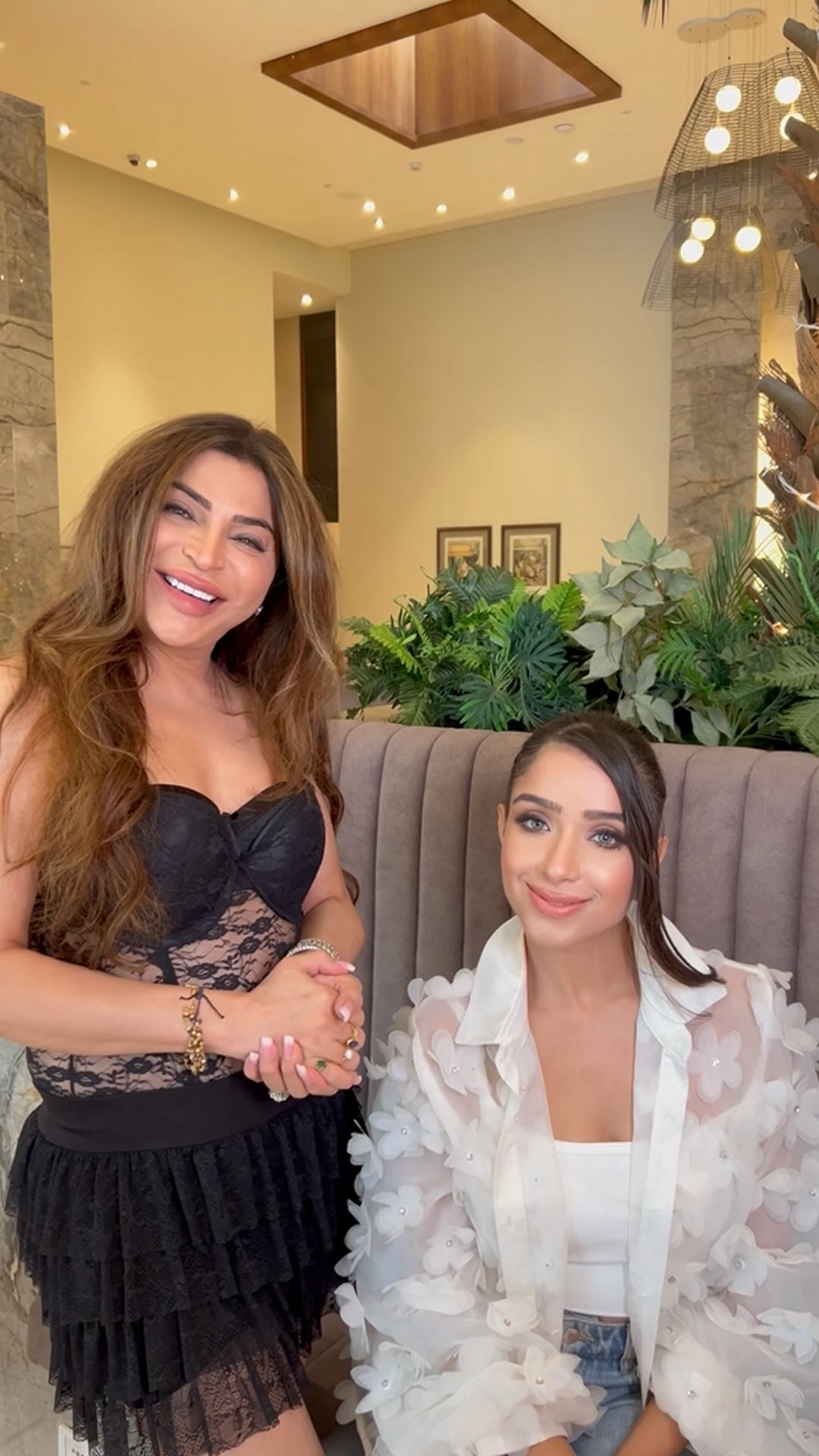 Instagram post by @ojasrajani for Kiro Beauty. Caption reads: Let’s just say… this stick multitasks better than....