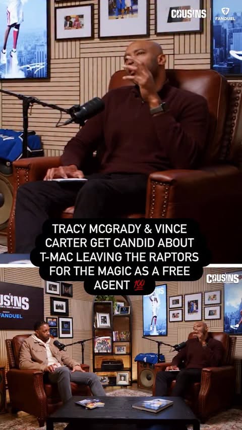 Instagram post by @tmac for FanDuel. Caption reads: [...] sign with the Orlando Magic in 2000. 💯....