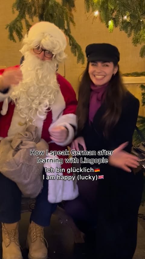 Instagram post by @popochino__ for Lingopie. Caption reads: [...] your favorite movies and series with....