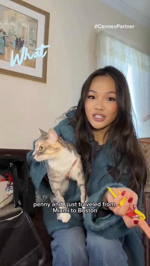 Instagram post by @jenntran for Carmex. Caption reads: [...] is something else but thanks to @mycarmex I....