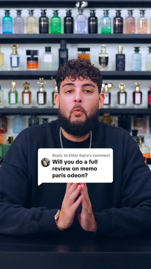 Instagram post by @calcologne for Memo Paris. Caption reads: Odeon by @memo.paris is one of the most amazing....