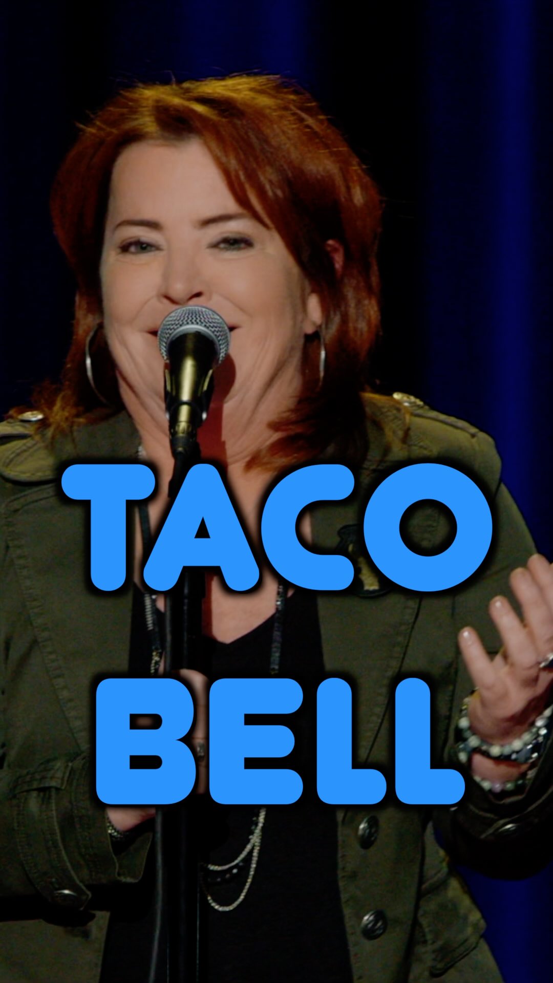 Instagram post by @officialkathleenmadigan for Amazon Prime. Caption reads: Taco Bell 🌮..... from my @amazonprime Special....
