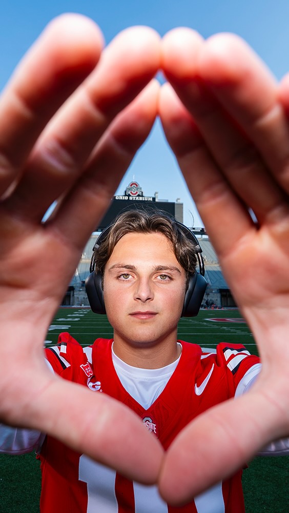 Instagram post by @juliansayin for JLab. Caption reads: Noise off. Game on.🎧🏈

From the lab to the....