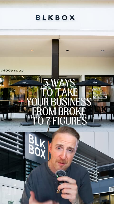 Instagram post by @sebell for Flodesk. Caption reads: [...] and threaten the life of your business.....