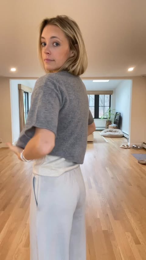 Instagram post by @maddiepriorhullstyling for Haven Well Within. Caption reads: [...] tee is heavenly and 40% off @havenwellwithin....