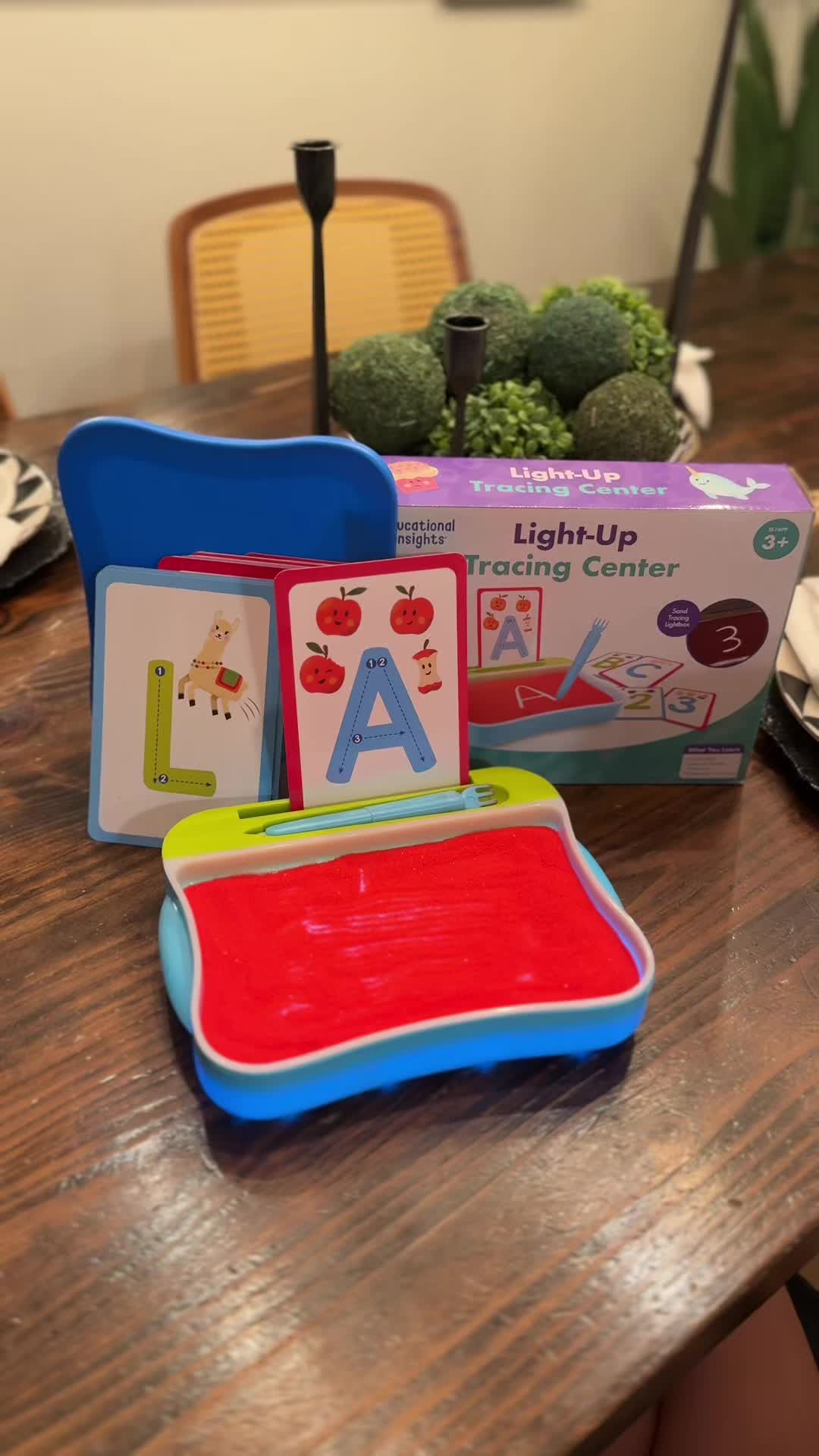 TikTok post by @tiffanihogan for Educational Insights. Caption reads: Thanks to @Educational Insights for my child’s new....