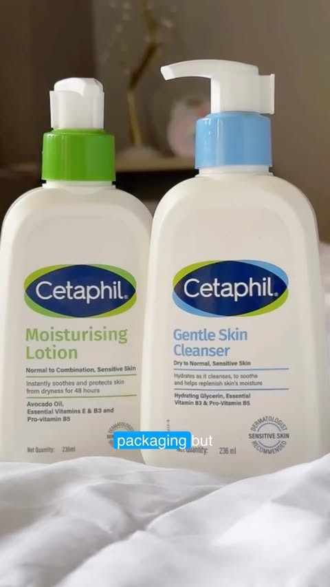 Instagram post by @leo___s0 for Cetaphil. Caption reads: Keeping my skincare simple with the OG Cetaphil🩵....