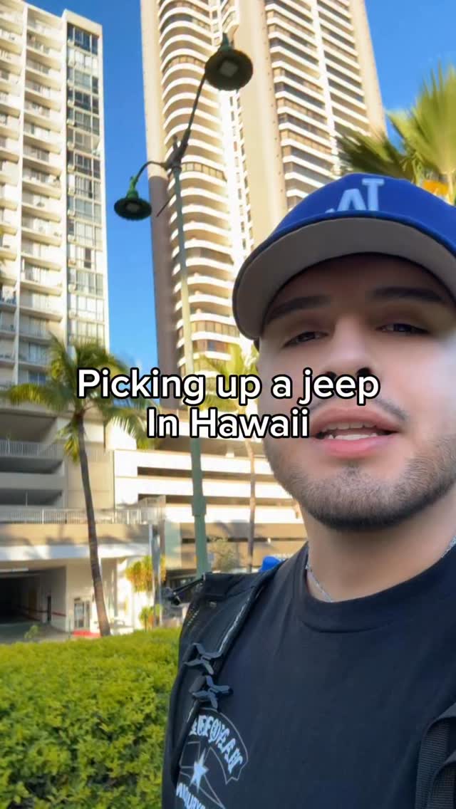 Instagram post by @undftd.anthony for Turo. Caption reads: [...] this island called Honolulu 🤙🏼🙌🏻 @turo....
