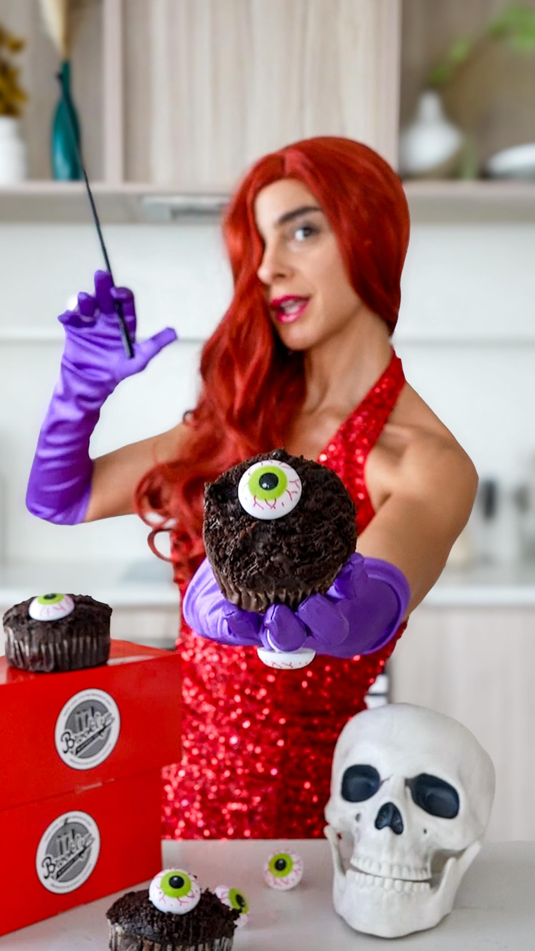 Instagram post by @cheatdayeats for Goldbelly. Caption reads: No tricks here, just TREATS 🎃 @Goldbelly has so....