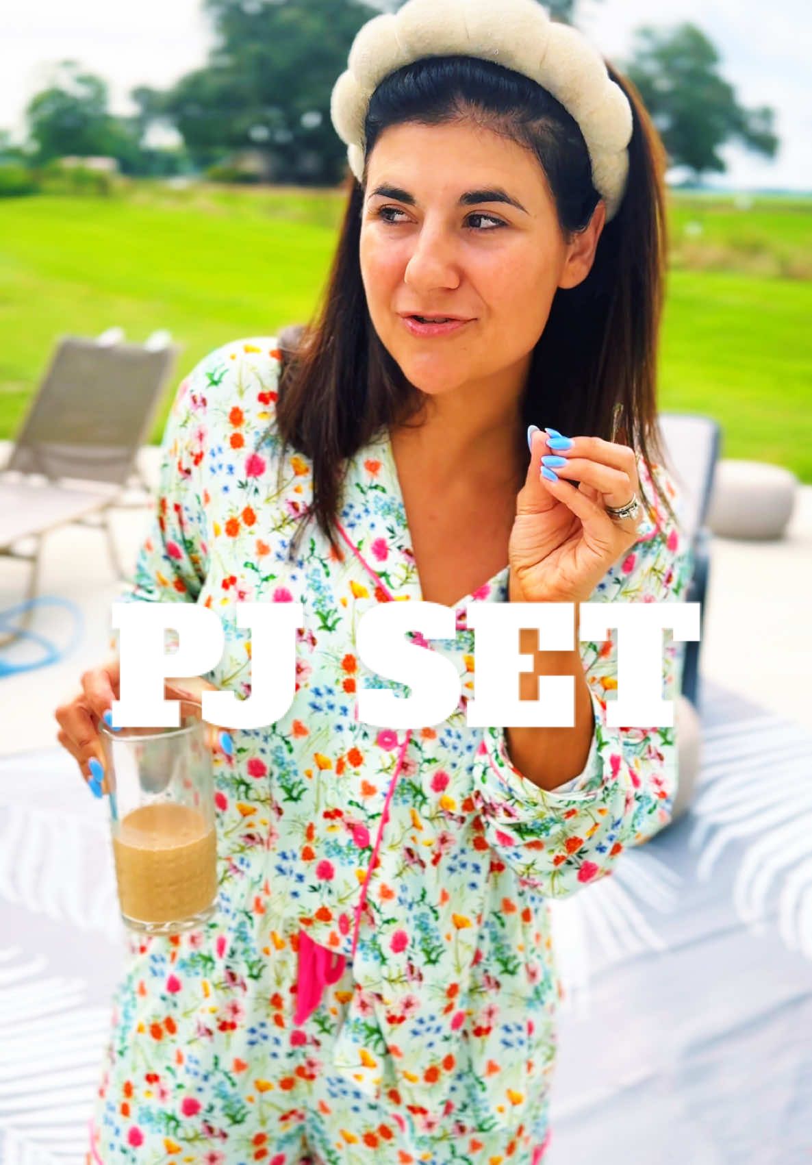 TikTok post by @laurenelizabeth_shop for Pink Lily. Caption reads: [...] showcase for Bottoms - search PJs @The Pink....