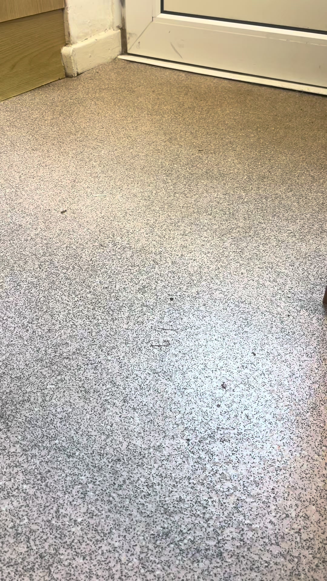 TikTok post by @mamara789 for Genie Clean. Caption reads: [...] #cleaning #floorcleaning #deepclean @Genie....