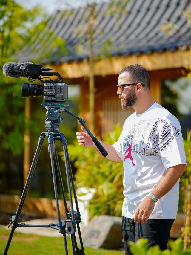 Instagram post by @alialrz1 for Tilta. Caption reads: Putting the Sony FX6 on the Tilta CT12 felt....