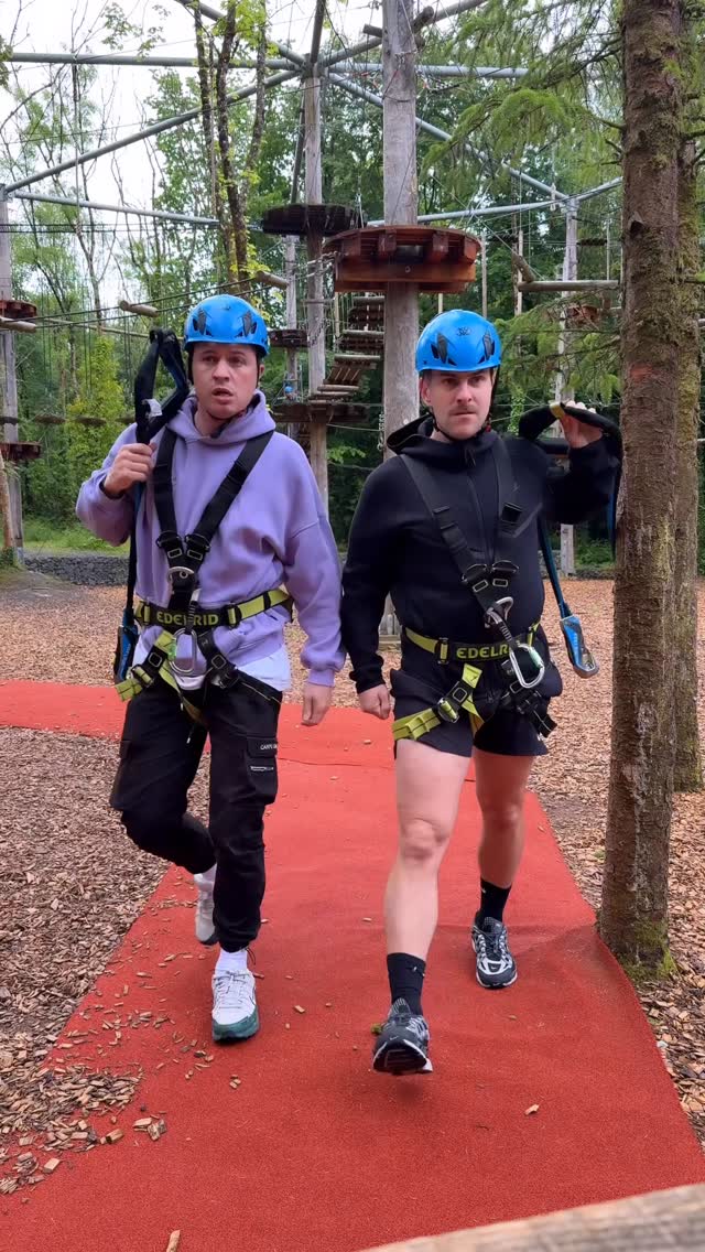 Instagram post by @tadhg_fleming for Discover Ireland. Caption reads: [...] a tower in between! 🤣🙌🏻 Thanks....