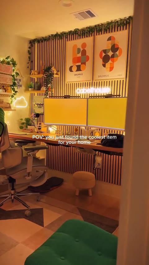 Instagram post by @cabellhouse for Homedics. Caption reads: POV: you found a game changer for your home decor....