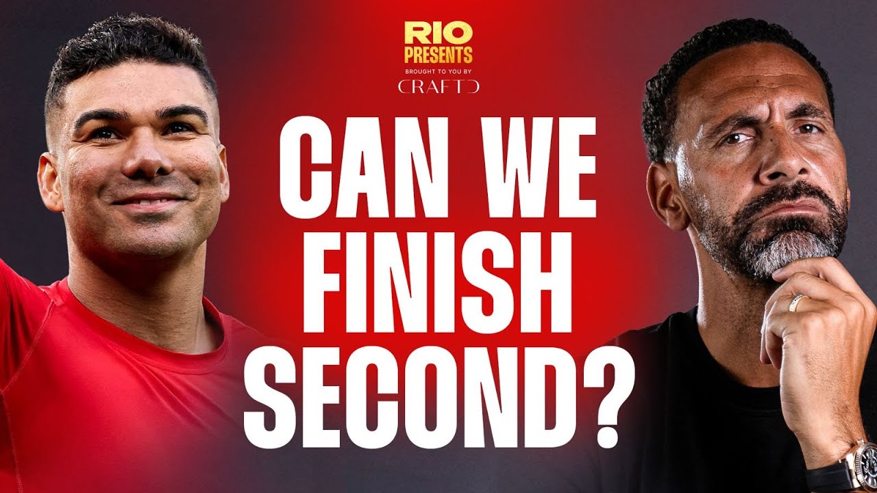 YouTube post by @rioferdinandpresents for Craftd London. Caption reads: SECOND place! Can Carrick’s Manchester United....