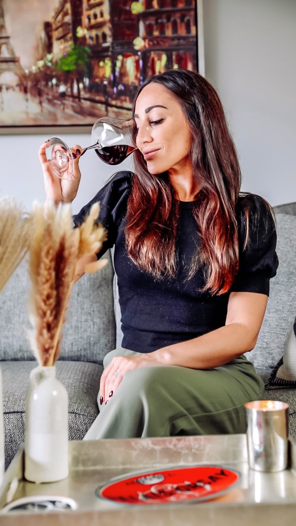 Instagram post by @grapechic for WineEnthusiast. Caption reads: The gift every wine lover really wants. And if you....