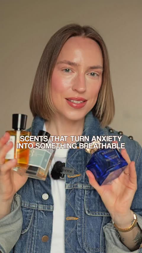 Instagram post by @eglegil for Bon Parfumeur. Caption reads: Scents to brighten your soul and reduce anxiety....