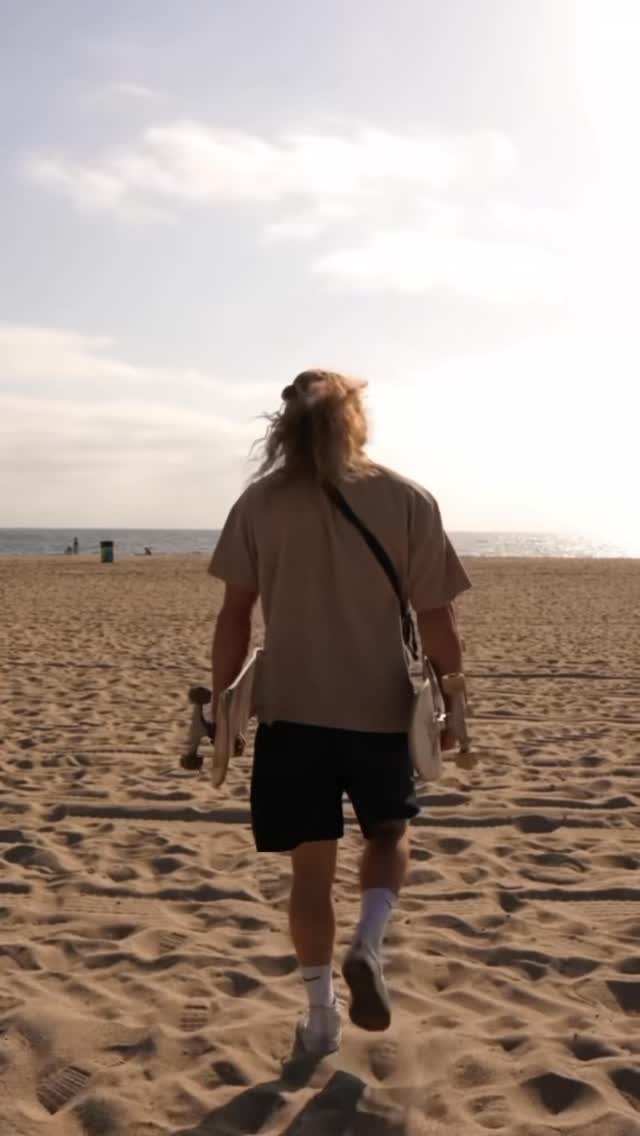 Instagram post by @roachyofficial for La Colombe Coffee. Caption reads: Whether I’m flipping boards or flipping brushes,....